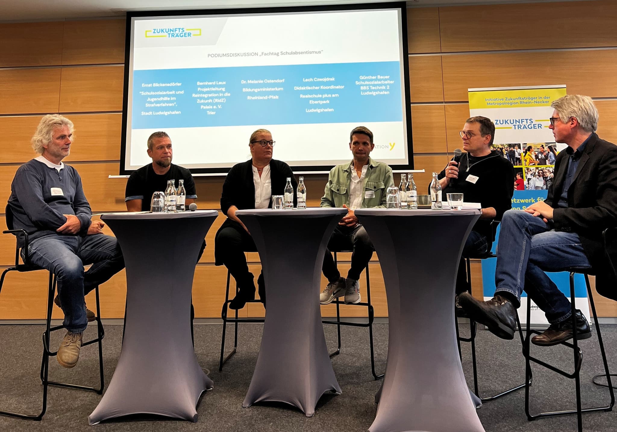 Podiumsdiskussion der Initiative Zukunftsträger.